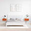 Bedside Table 2 Pcs 37 X 35 X 18.5 Cm Solid Pine Wood-502364196