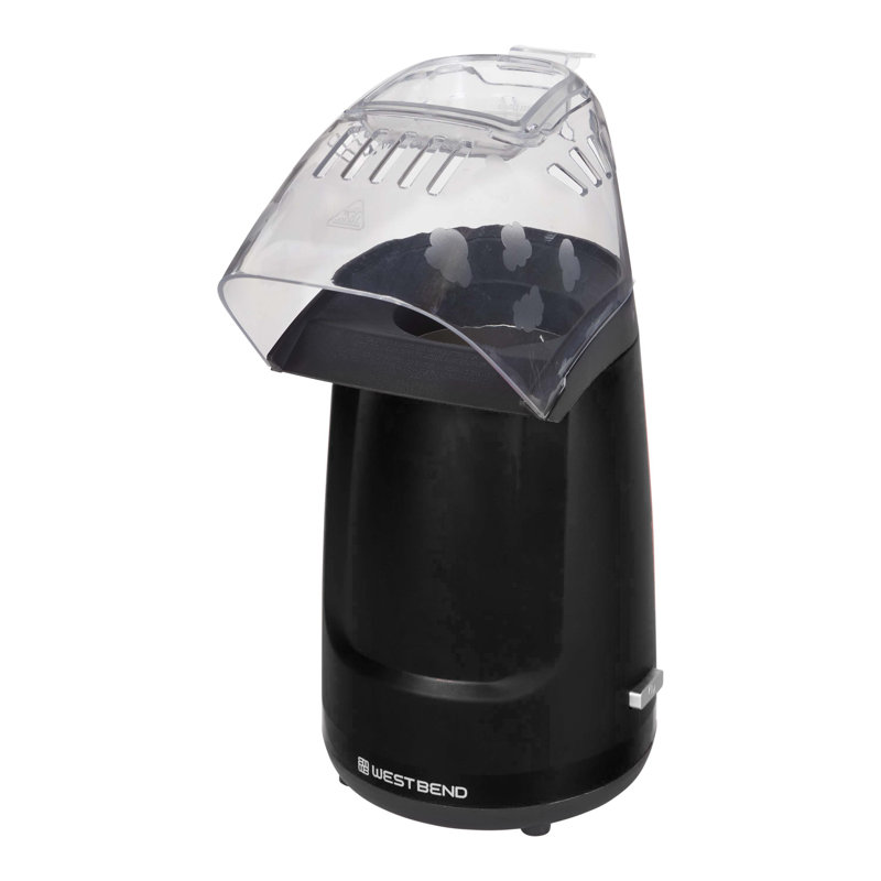 West Bend Air Crazy 4 Qt. Hot Air Popcorn Machine, In Red, Black