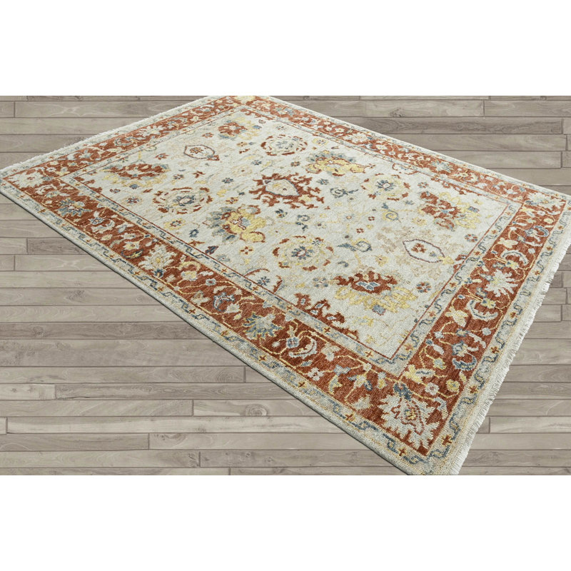 Skylee One-of-a-Kind 7'11" X 9'10" Wool Area Rug Beige