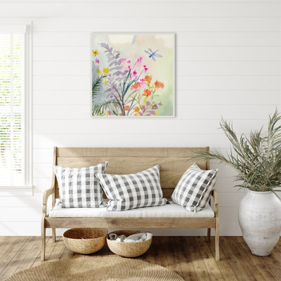«Wild Florals» par Jacob q, reproduction d'art sur toile encadrée