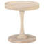 Topeka Solid Wood Pedestal End Table