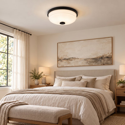 Glass Flush Mount