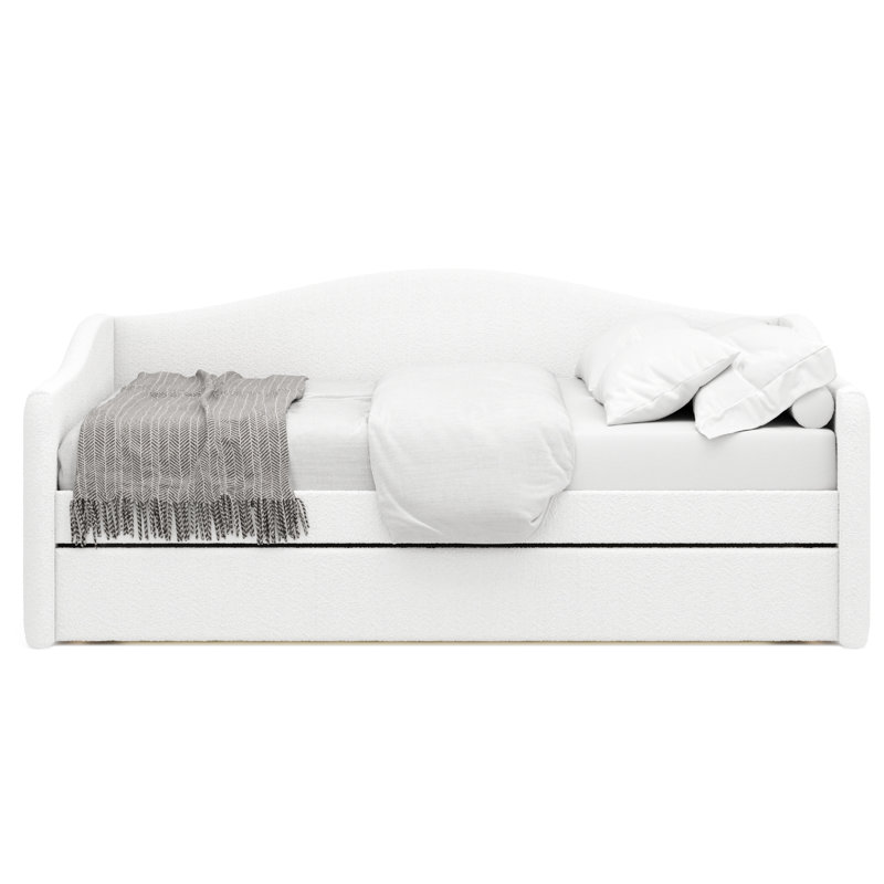 Gynith Upholstered Daybed with Trundle - Twin | Birch Lane