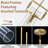 Elodia 2 - Light Knurled-brass Kitchen Island Pendant Light(Bulb Included)-2114110000