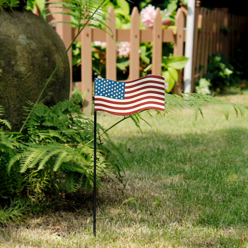 Drapeau de jardin Mosier, H 12,75 po x l 4,75 po