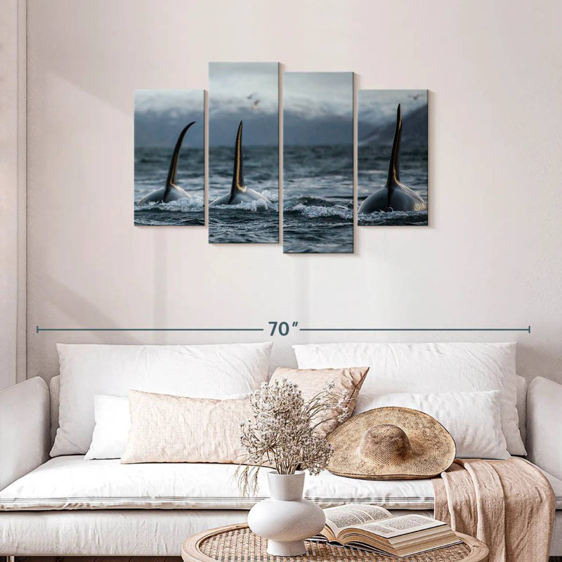 Brampt Norvège Orca Trio, H 27 po x l 43 po