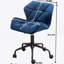 Chaise de bureau touffetée pivotante, mauve-608115835