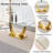 7 - Piece Rectangle Glass Pedestal Dining Set-543569451-543569444