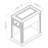 Rutledge Solid Wood Top End Table with Storage