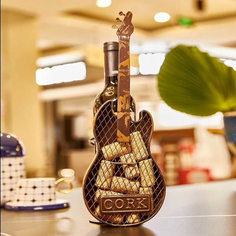 Kather 1 Bottle Tabletop Wine Bottle Rack