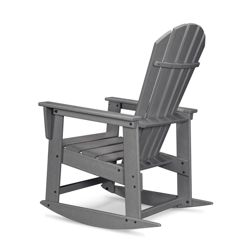 Chaise berçante POLYWOOD South Beach, Gris ardoise