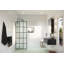 Esprit 32 in. x 78 in. French Monture Single Fixed Shower Panel