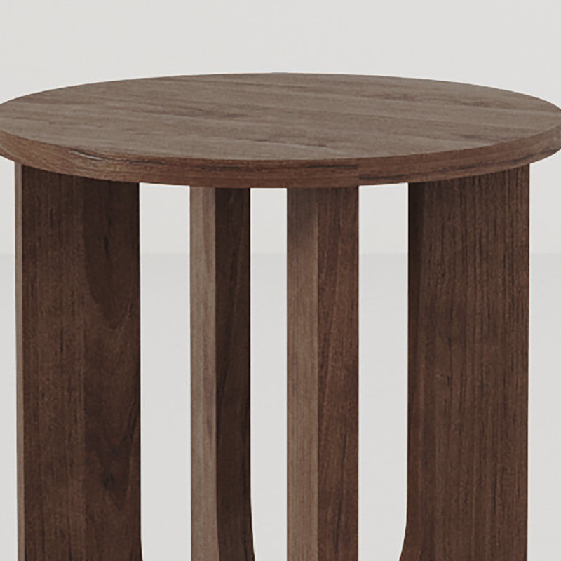 Daveon End Table, Dark Oak