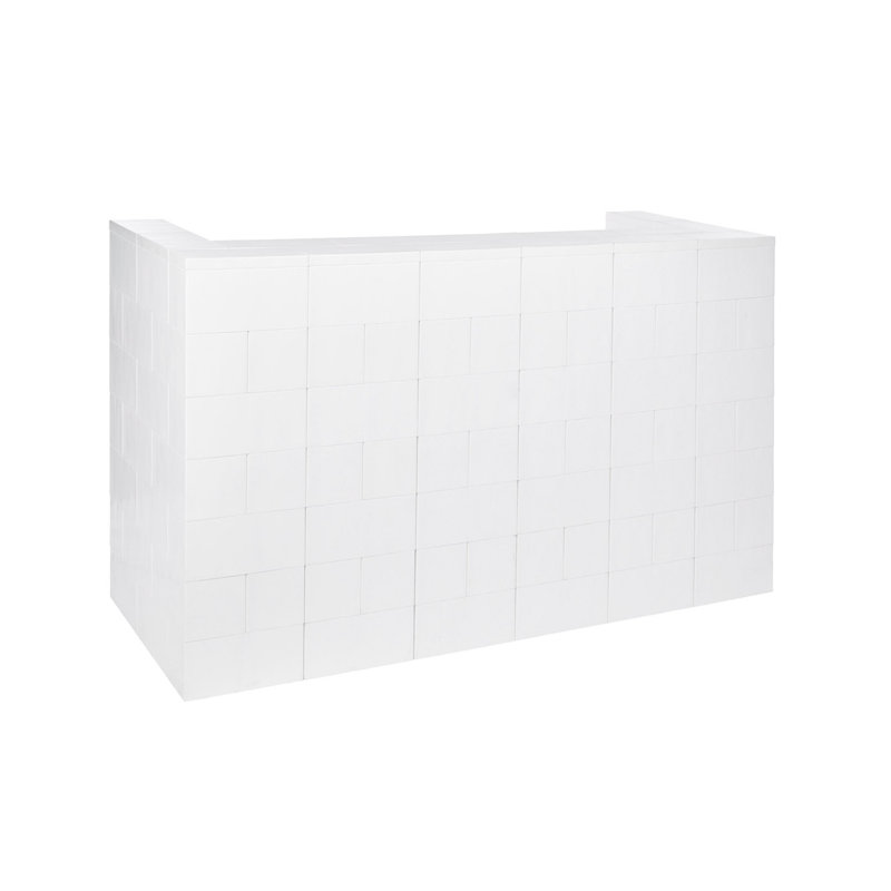 Ensemble de bar et de comptoir 120 po EverBlock, Translucide
