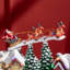 Ensemble de village de Noël 8 pièces