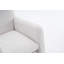 Chaise berçante en tissu avec repose-pieds Teddy-702460555