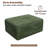 39"  Compression Boneless Corduroy Ottoman, No Assembly Required-1172892174