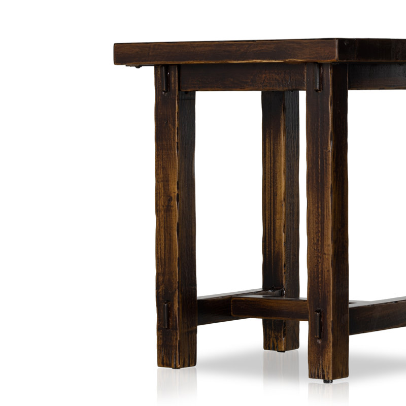 Deshun Solid Wood End Table