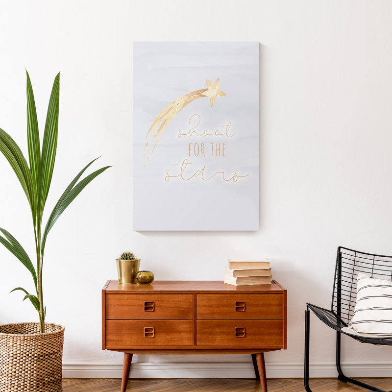 «Shoot for the Stars», art sur toile, H 30 po x l 20 po x P 1,25 po