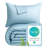BedVoyage Duvet Cover 3pc Set - 100% Viscose from Bamboo - Cooling & Lightweight-1789193227-1789193216