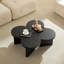 Table basse en MDF en forme de papillon-507933136