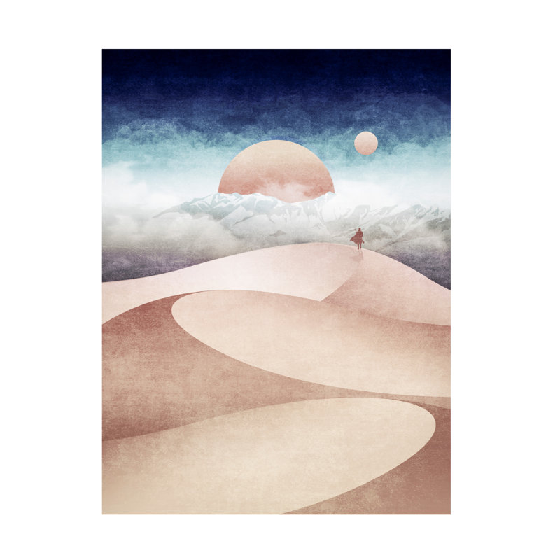 Art sur toile Emel Tunaboylu Dune Emt, H 14 po x l 19 po