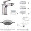 Robinet de salle de bain carré-48191520