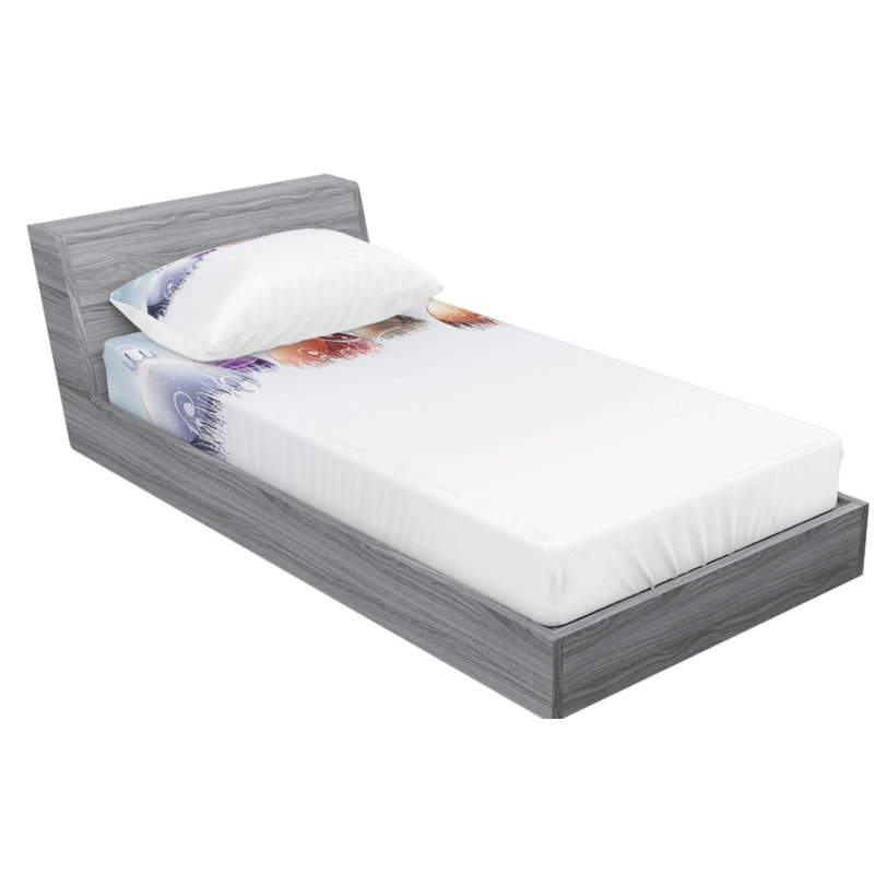 Microfiber Sheet Set, Twin Sheet Set + Fitted Sheet + 1 Pillowcase