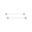2 Piece Glass Floating Shelf-9190255