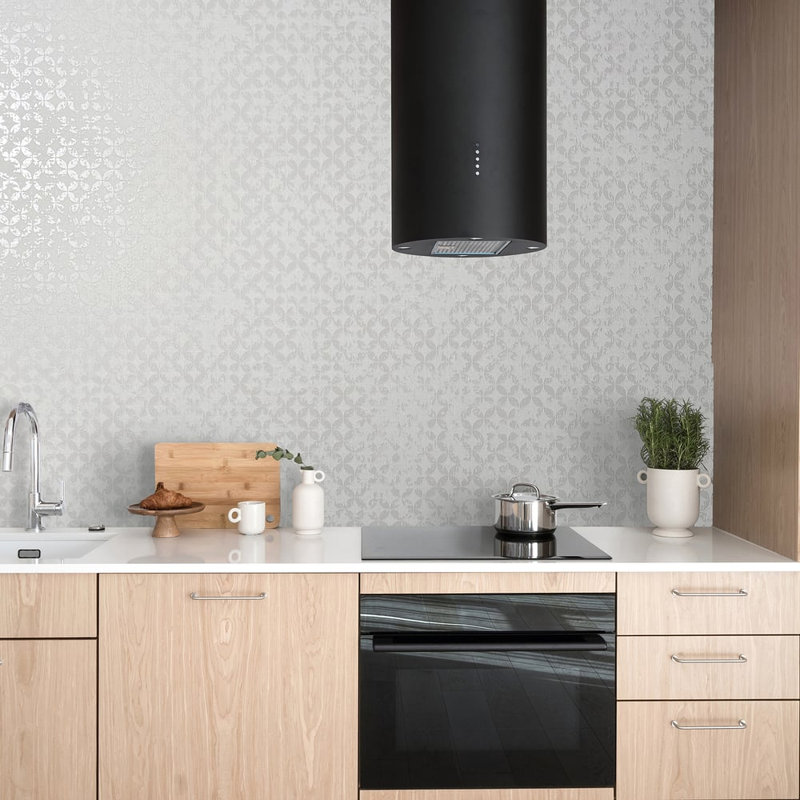 City Romance Collection Stippled Geometric Wallpaper Roll, Silver
