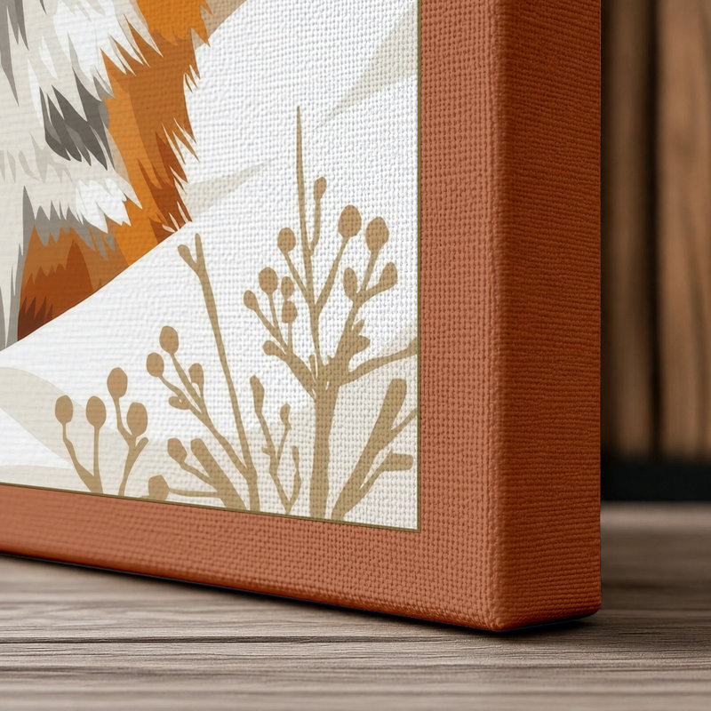 Print, Terracotta Border, 30x20 - 76.2 x 50.8 cm
