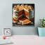 Toile épique «Carrot Cake» par Rey Klimt, graffiti épique, 12 po x 12 po-1886155238