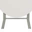 Table de banquet et d'événement pliante en plastique Parker de 2,63 pieds
