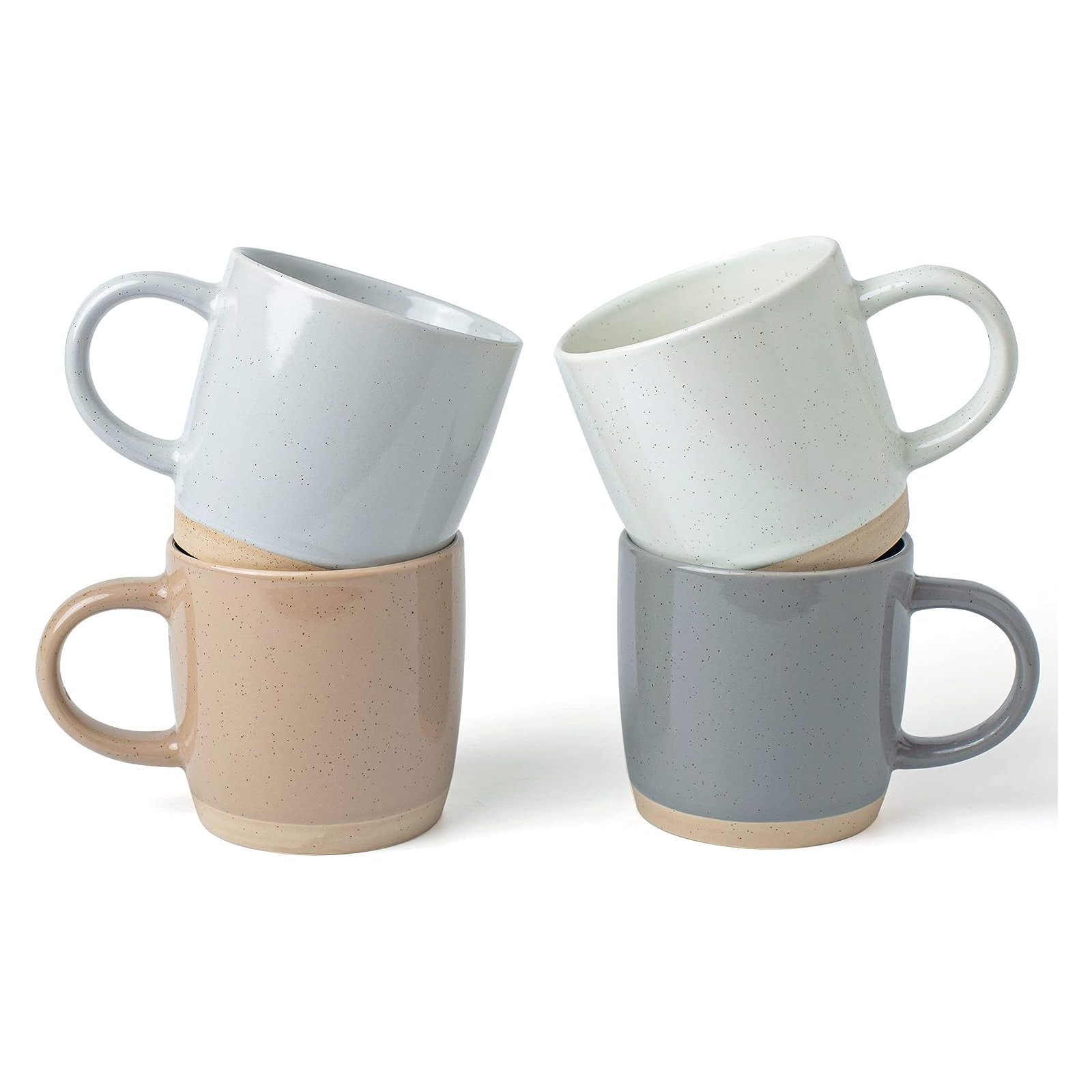 Daytona Stoneware Coffee Mug, Multicolor
