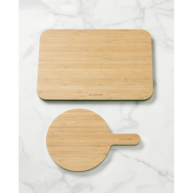 Knock On Wood Bamboo Cutting Board and Cutting Board Set