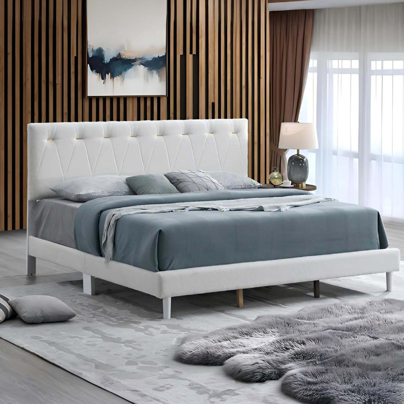 Grand lit Sinclair (matelas non inclus), Grand lit
