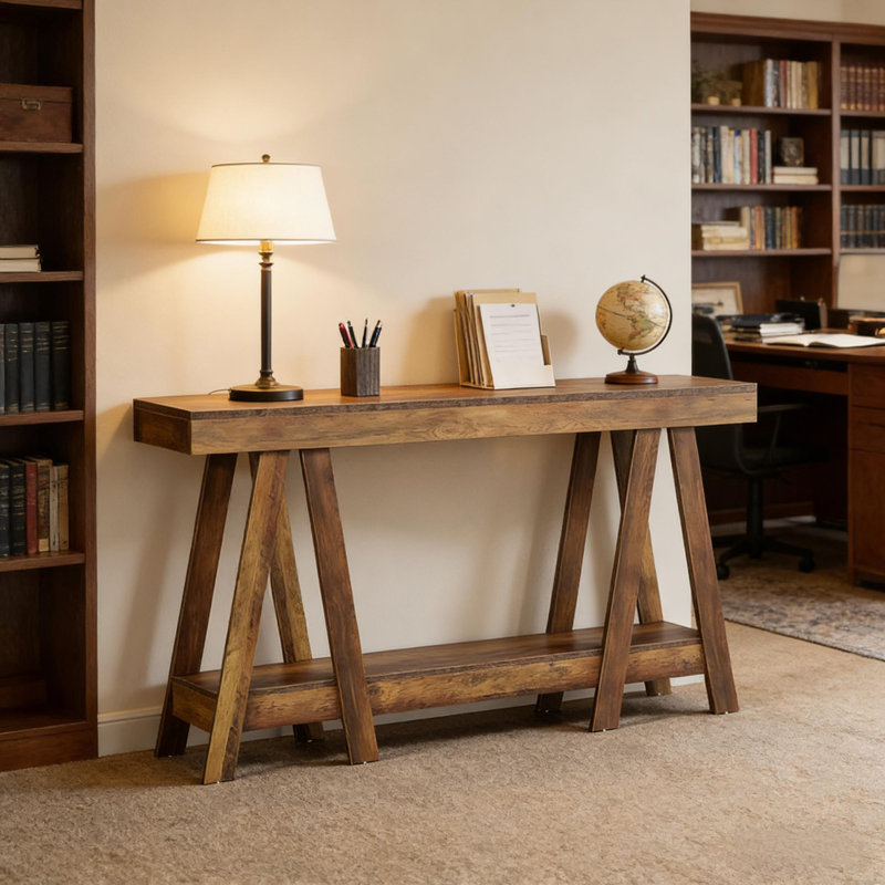 2-Tier Hall Table,Entryway Table,Functional Console Table
