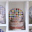 Pink Check Dinner Plate-1442850905