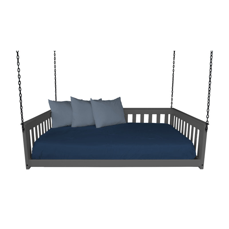 Conestoga Pine Porch Swing, Graphite