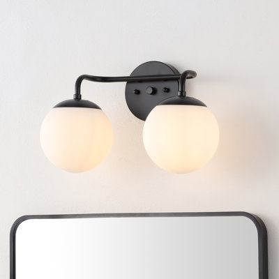 Meuble-lavabo contemporain 2 lumières Louis