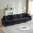 122.5-Inch Oversized U-Shaped Modular Sofa