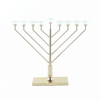 Glass Menorah