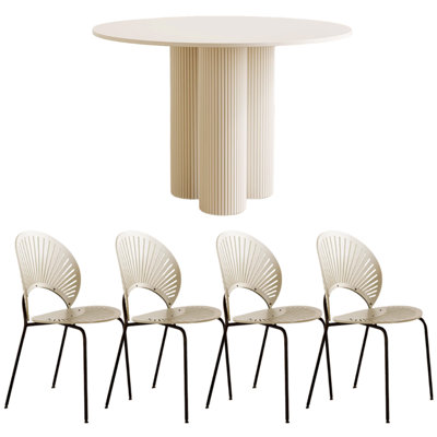Ensemble de table ronde Simple