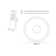Centara Acrylic LED Flush Mount