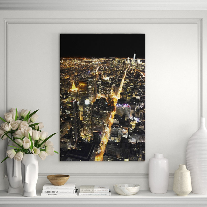 «City Sparkle I» par Guseul Park - impression sur toile, H 45 po x l 30 po