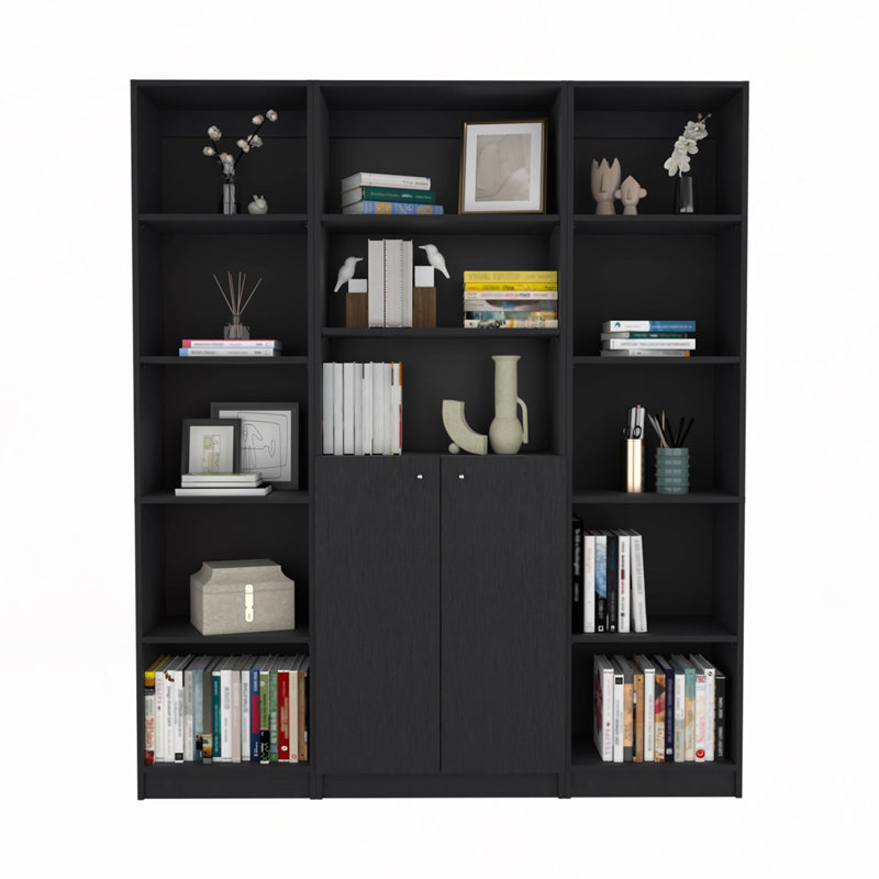 3 bibliothèques de salon 3 pièces
