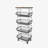 Armana 37.2'' H Utility Cart with Wheels