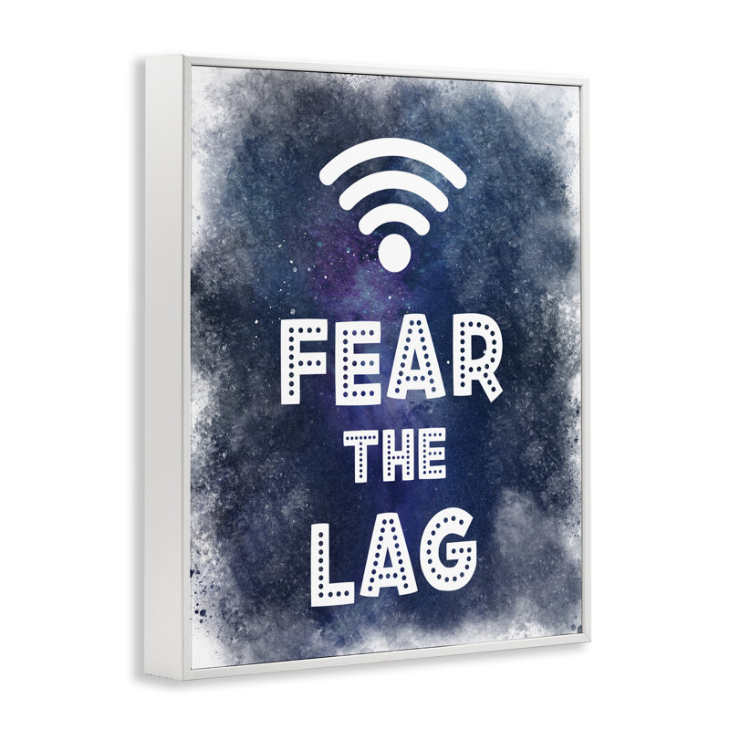 «Fear The Lag Gamer Splash», estampe numérique, conception de Marcus Prime, H 14 po x l 11 po