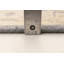 Tapis de couloir gris foncé de conception unique noué à la main New Age Ushak Ivoire 2 pi 6 po x 7 pi 10 po Bryantjr Tapis décoratif