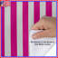 Pink White Stripes Duvet Covers-125167657